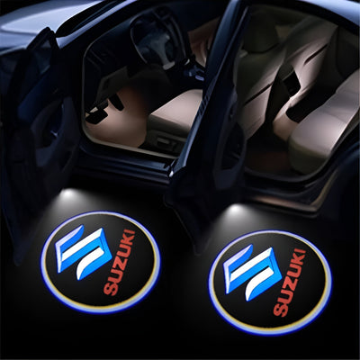 Honda Toyota Suzuki Car Door Logo Light