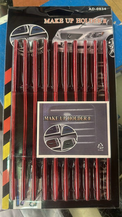 Car Air-conditioning Grill Moulding For Decorating( RED)