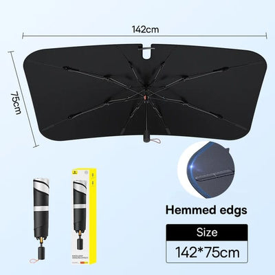 Car Umbrella Sunshade Car Windshield | Foldable Front Window Sunshade