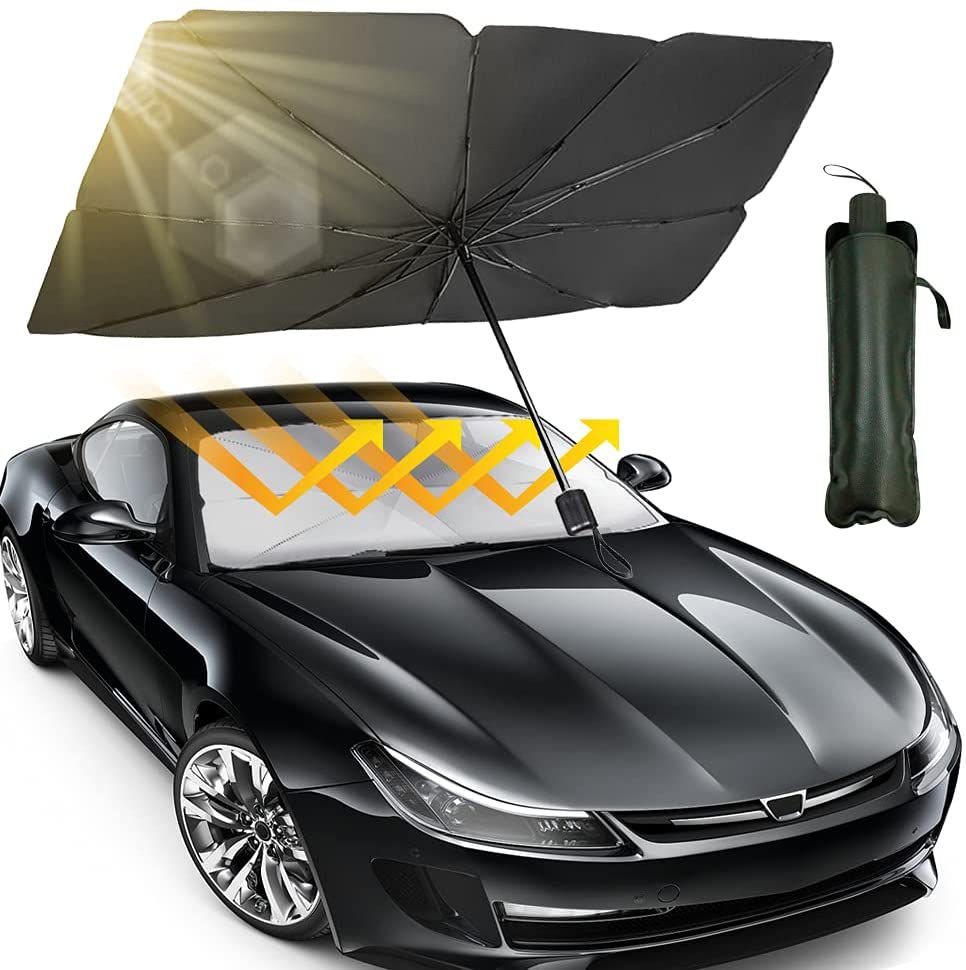 Car Umbrella Sunshade Car Windshield | Foldable Front Window Sunshade