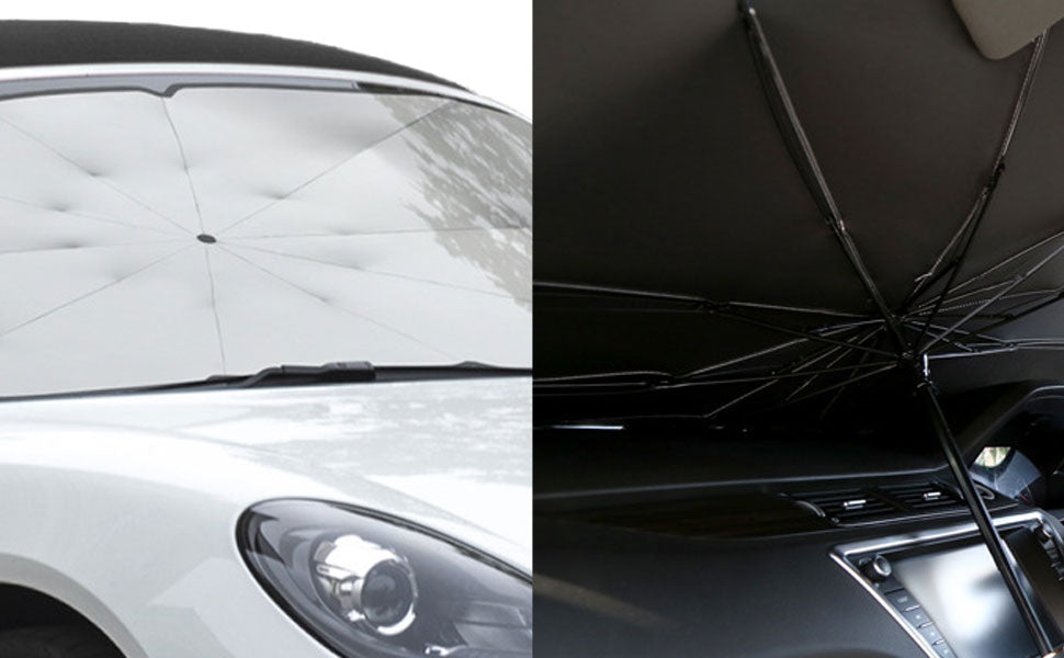 Car Umbrella Sunshade Car Windshield | Foldable Front Window Sunshade