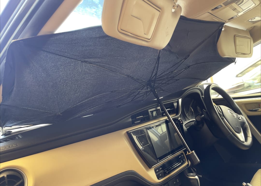 Car Umbrella Sunshade Car Windshield | Foldable Front Window Sunshade