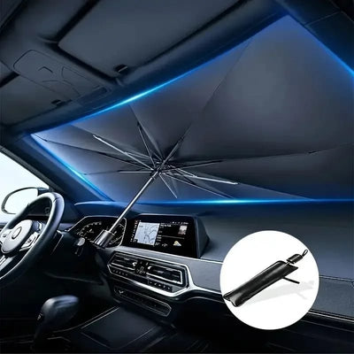 Car Umbrella Sunshade Car Windshield | Foldable Front Window Sunshade