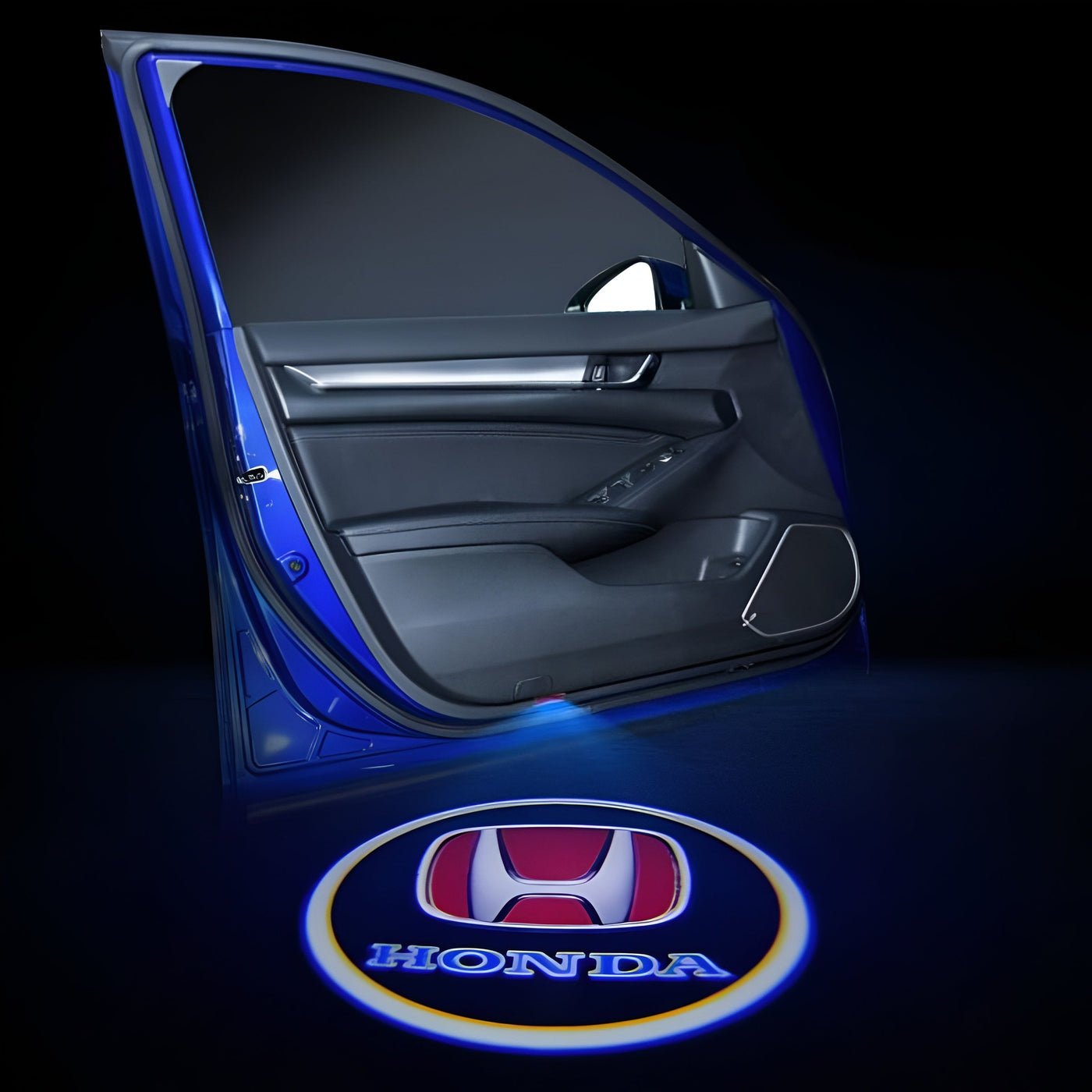 Honda Toyota Suzuki Car Door Logo Light