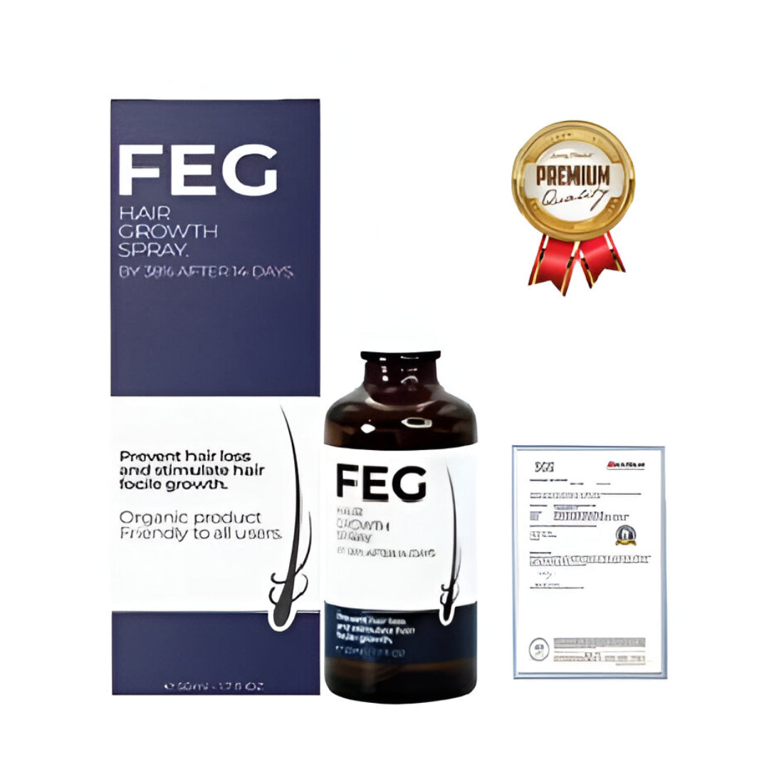 FEG PLUS Hair Growth Serum & Spray 50ml – For Men & Women
