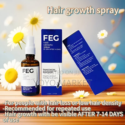 FEG PLUS Hair Growth Serum & Spray 50ml – For Men & Women