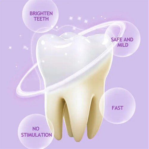 Hismile V34 Teeth Removing Deep Smoke Stains Gingiva Protection Purple Orthopaedic Toothpaste Colour Corrector(30ml)