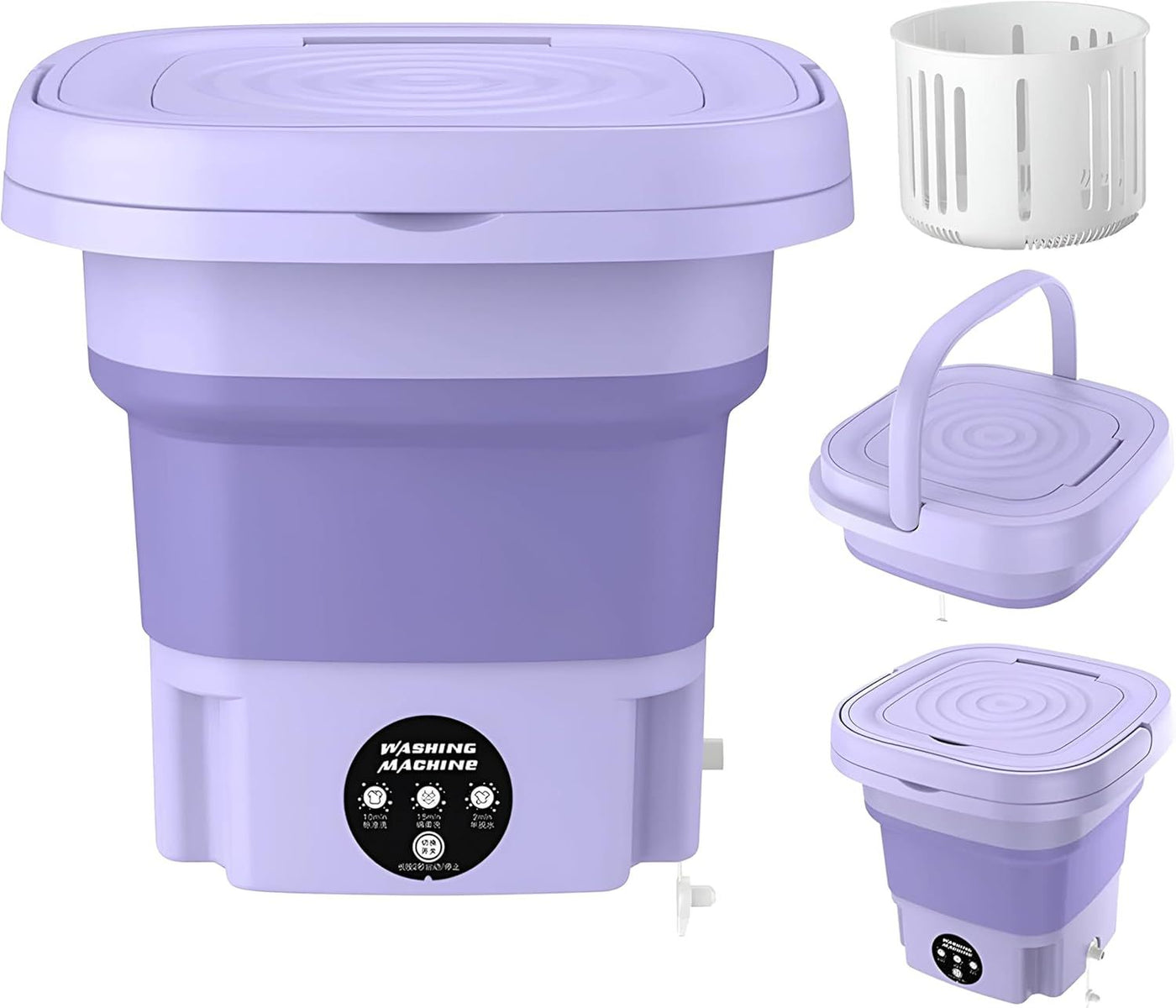 Compact Folding Washer & Dryer – Space-Saving Laundry Solution