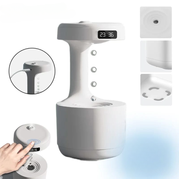 Smooth Sailing Antigravity Humidifier | Ultra-quiet Room Humidifier