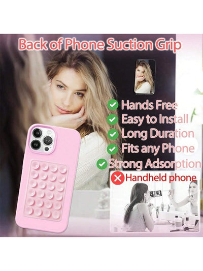 Square Single Side Suction Cups Cell Phone Holder