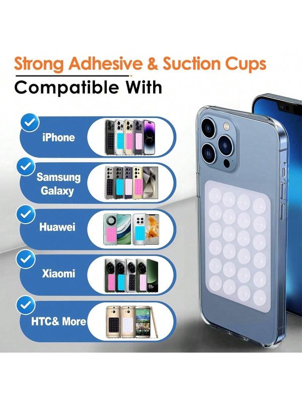 Square Single Side Suction Cups Cell Phone Holder