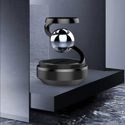 Star Solar-Powered Levitating Ball Air Freshener – Elegant Car Dashboard Decor