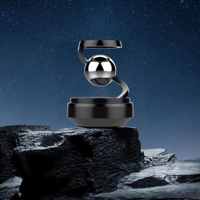 Star Solar-Powered Levitating Ball Air Freshener – Elegant Car Dashboard Decor